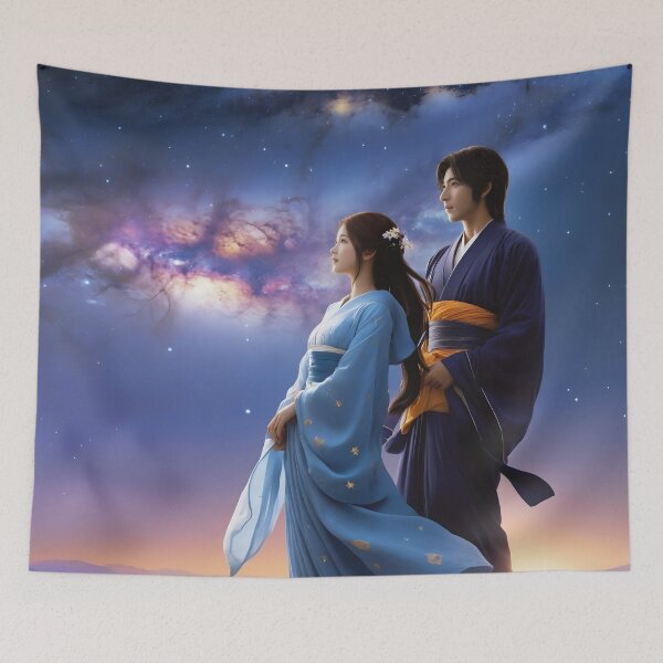 Item preview, A Wish on Tanabata Night designed and sold by HeartfulBloom.