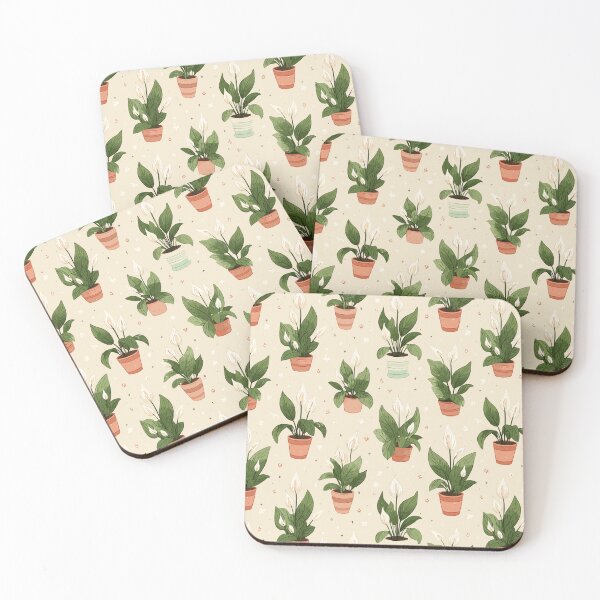 Item preview, Serene Peace Lily Pattern designed and sold by bapupa.