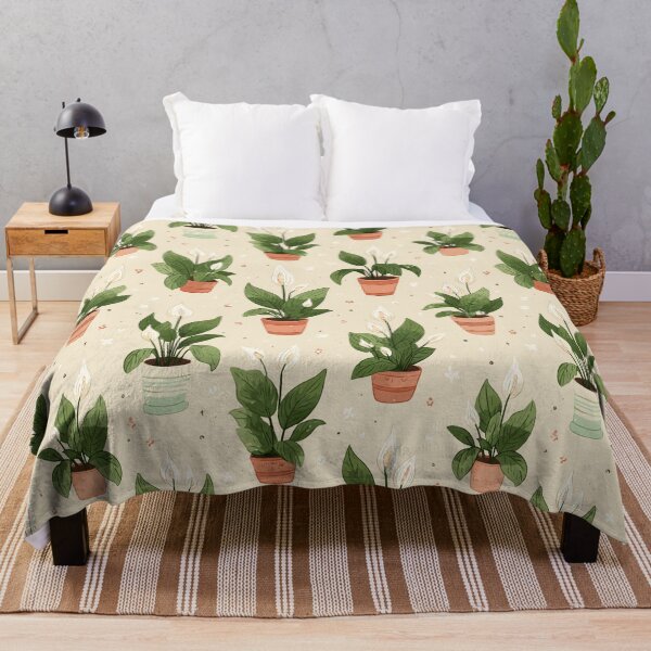 Item preview, Serene Peace Lily Pattern designed and sold by bapupa.