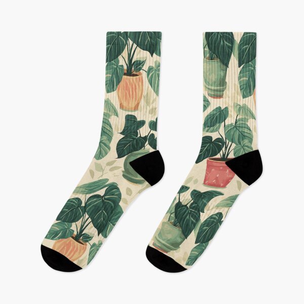 Item preview, Leafy Philodendron Pattern designed and sold by bapupa.
