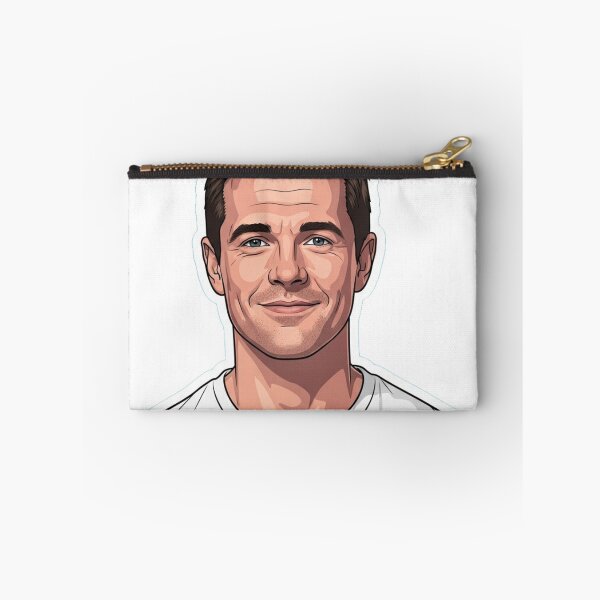 Item preview, Julian McMahon Sticker – Minimalist Portrait of the Actor in Clean Vector Style designed and sold by NOVOZA.