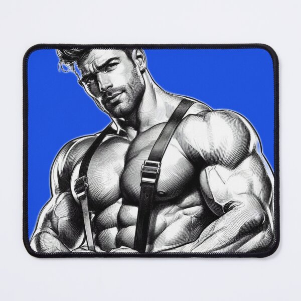 Item preview, Steamy Lumberjack Muscle Power LGBTQ Gay Pride Graphic Design designed and sold by ItsAKinkThing.