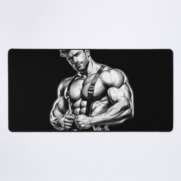 Item preview, Steamy Lumberjack Muscle Power LGBTQ Gay Pride Graphic Design designed and sold by ItsAKinkThing.