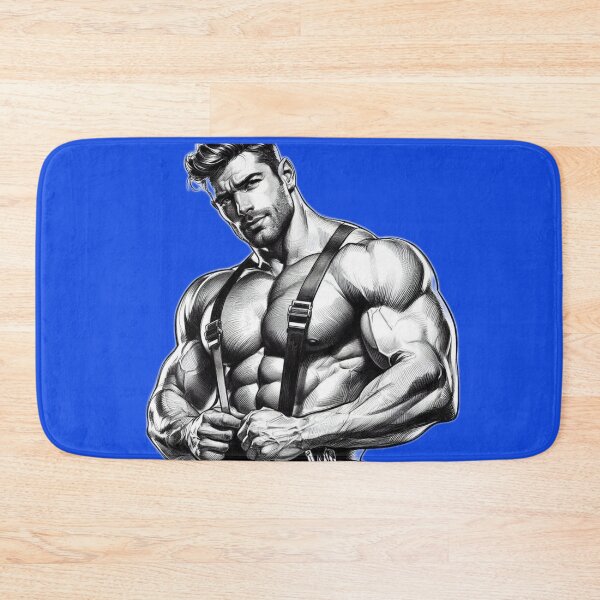 Item preview, Steamy Lumberjack Muscle Power LGBTQ Gay Pride Graphic Design designed and sold by ItsAKinkThing.