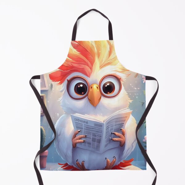 Item preview, Animal Vibrant Tropical Feathered Cockatoo Toilet Newspaper Reading Bliss designed and sold by juniorcastros.