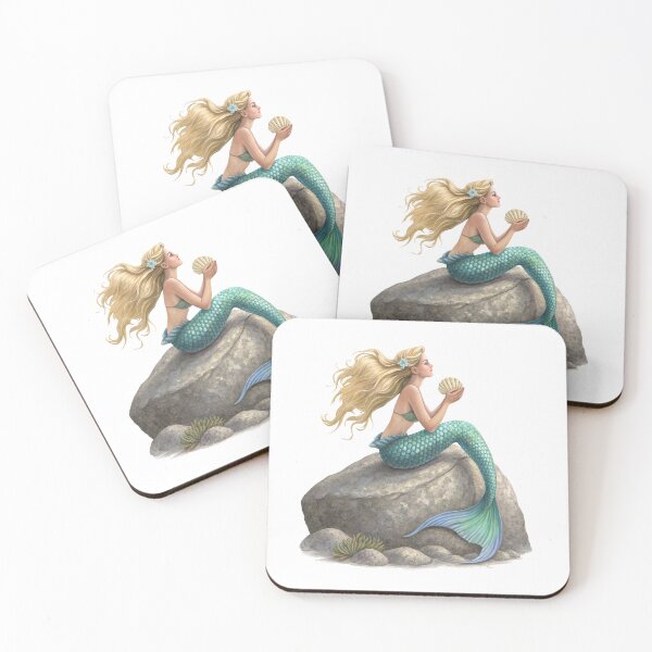Item preview, Seashell Serenade Mermaid designed and sold by SibMa.