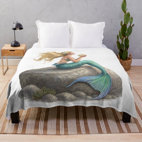 Item preview, Seashell Serenade Mermaid designed and sold by SibMa.