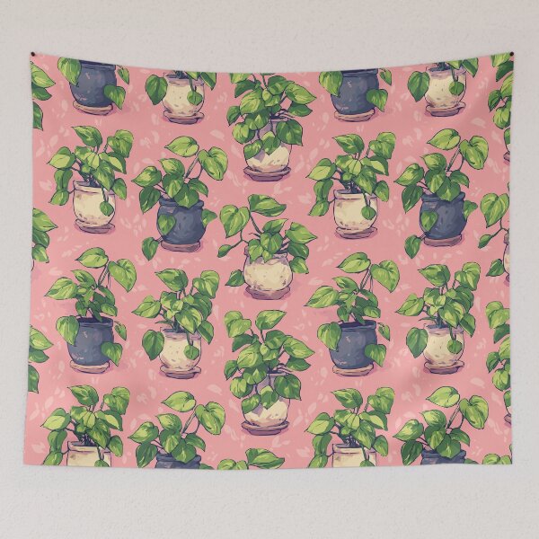 Item preview, Botanical Pothos Pattern designed and sold by bapupa.