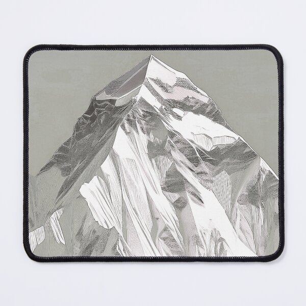 Item preview, K2, Second highest mountain on Earth designed and sold by CharlottePlaceArt.