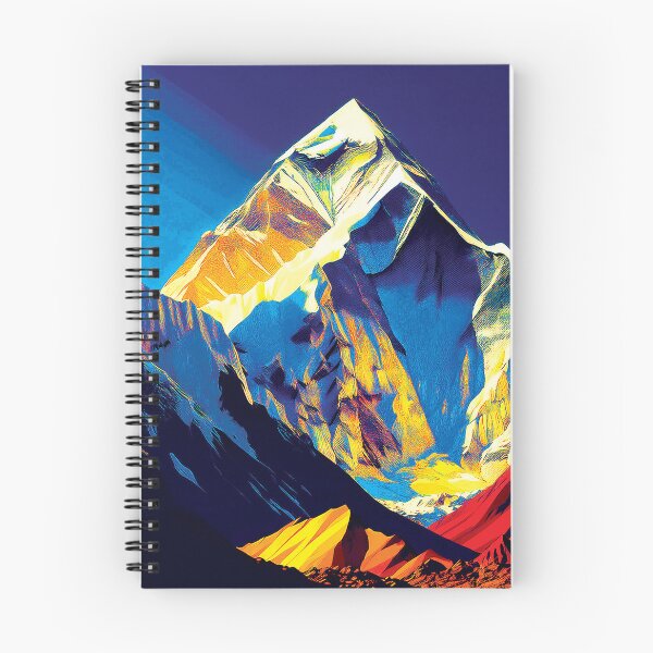Item preview, K2, Second highest mountain on Earth designed and sold by CharlottePlaceArt.