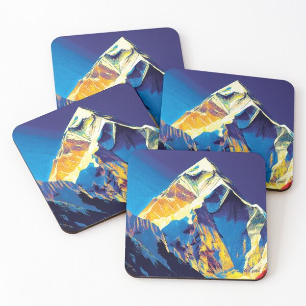 Item preview, K2, Second highest mountain on Earth designed and sold by CharlottePlaceArt.