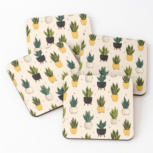 Item preview, Green Snake Plant Pattern designed and sold by bapupa.