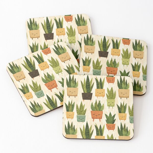 Item preview, Houseplant Snake Plant Pattern designed and sold by bapupa.