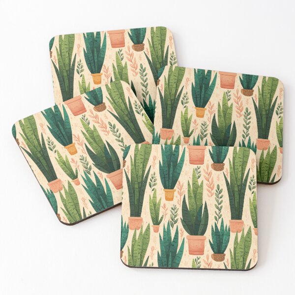 Item preview, Modern Snake Plant Pattern designed and sold by bapupa.