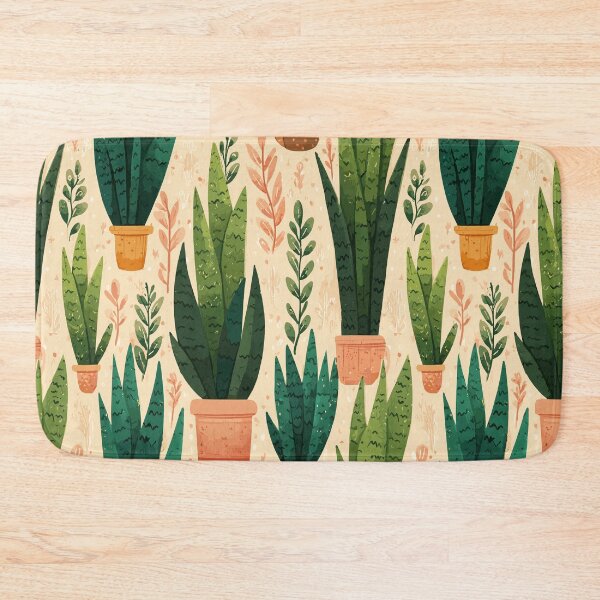 Item preview, Modern Snake Plant Pattern designed and sold by bapupa.