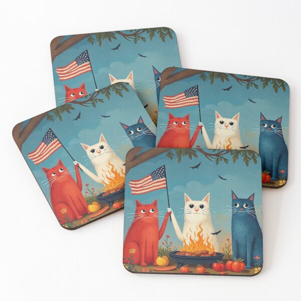 Item preview, Feline Grill Party designed and sold by M-Y-A-R-T-.