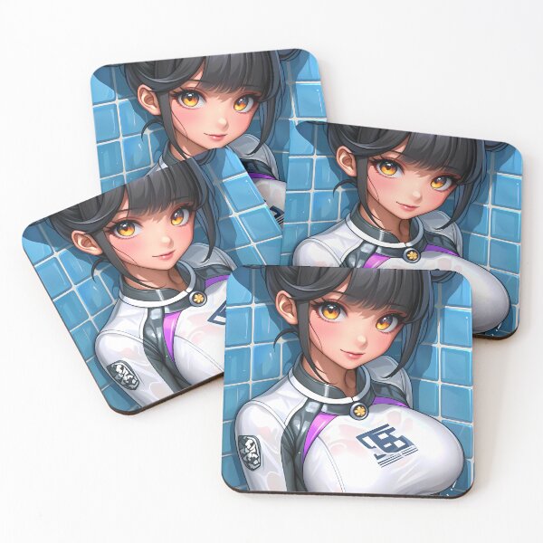 Item preview, Anime Atago Azur Lane Game Bathroom Wet Look Crop Top Portrait designed and sold by juniorcastros.