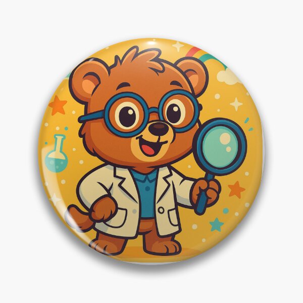 Item preview, curious cub loves to learn science and experiments designed and sold by creationsbysana.