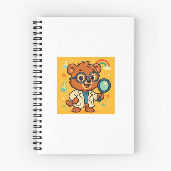 Item preview, curious cub loves to learn science and experiments designed and sold by creationsbysana.