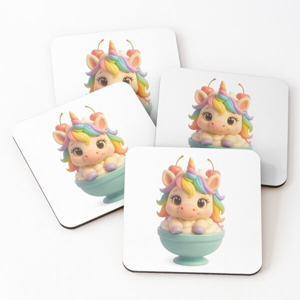 Item preview, Unicorn Ice Cream Sundae designed and sold by Moons Studio.