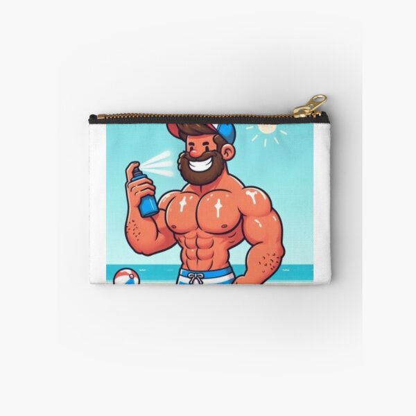 Item preview, Summer Muscle Bear Power LGBTQ Gay Pride Graphic Design designed and sold by ItsAKinkThing.