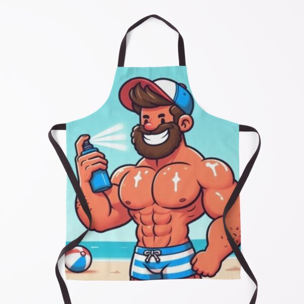 Item preview, Summer Muscle Bear Power LGBTQ Gay Pride Graphic Design designed and sold by ItsAKinkThing.