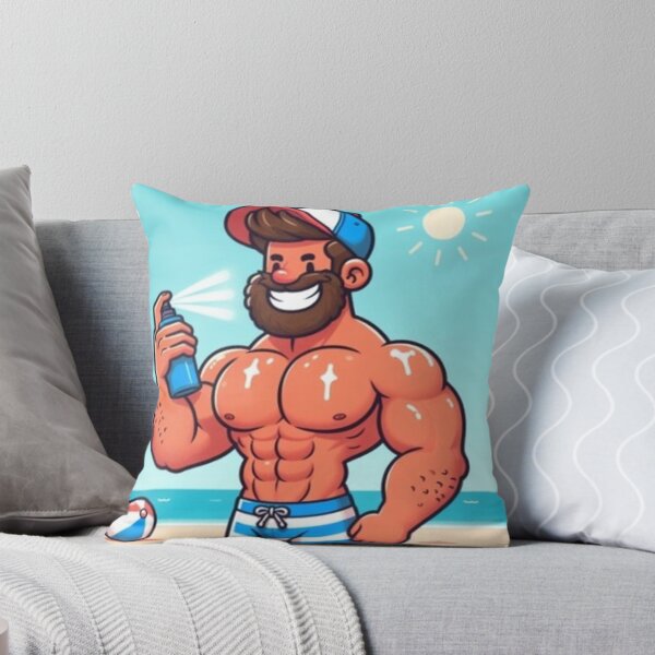 Item preview, Summer Muscle Bear Power LGBTQ Gay Pride Graphic Design designed and sold by ItsAKinkThing.