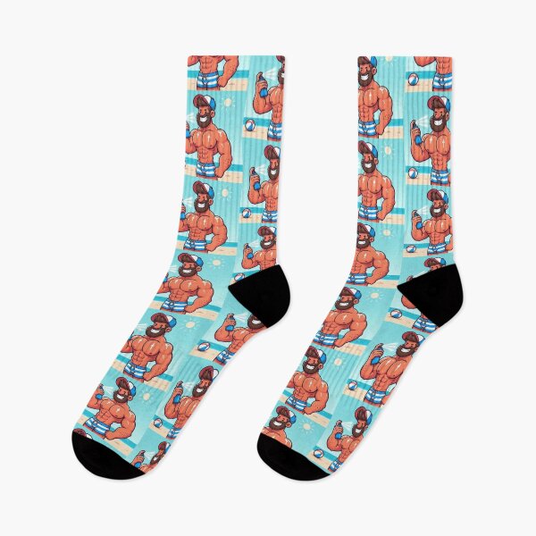 Item preview, Summer Muscle Bear Power LGBTQ Gay Pride Graphic Design designed and sold by ItsAKinkThing.