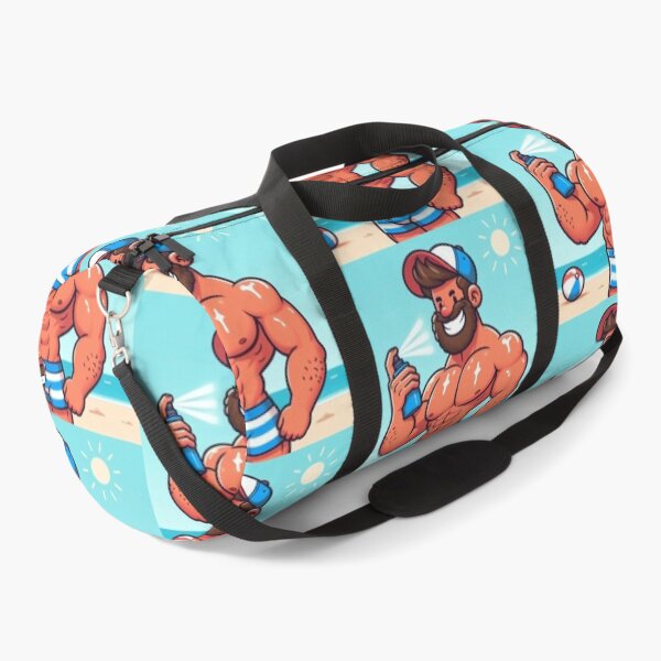 Item preview, Summer Muscle Bear Power LGBTQ Gay Pride Graphic Design designed and sold by ItsAKinkThing.