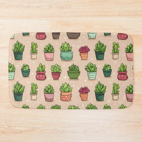 Item preview, Succulent Pattern designed and sold by bapupa.