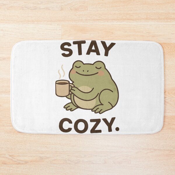 Item preview, Cute Frog - The frog starts his day with a coffee designed and sold by Minddey.