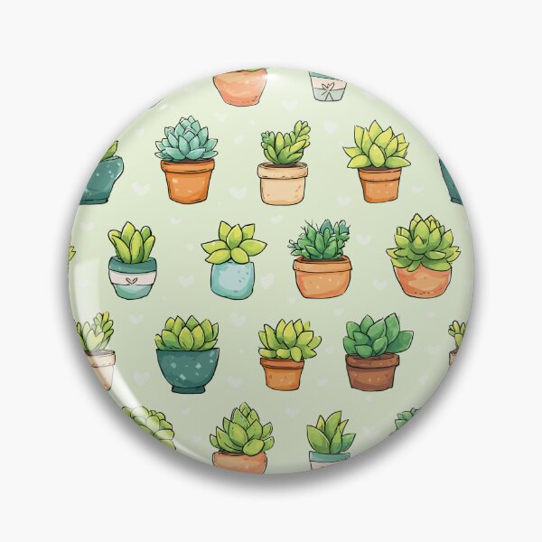 Item preview, Arid Succulent Pattern designed and sold by bapupa.