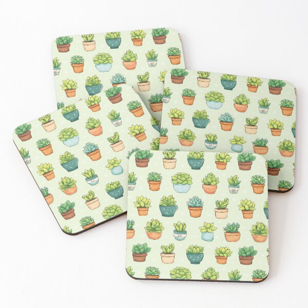 Item preview, Arid Succulent Pattern designed and sold by bapupa.