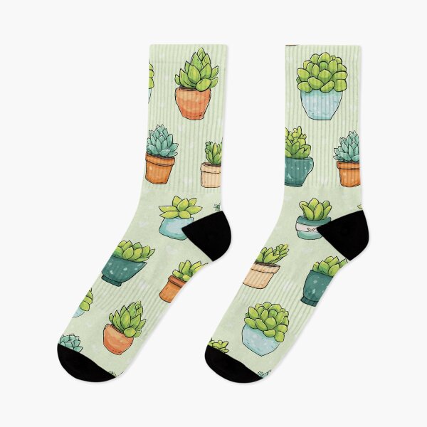 Item preview, Arid Succulent Pattern designed and sold by bapupa.
