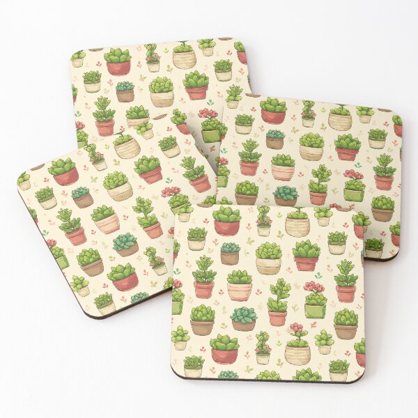 Item preview, Desert Succulent Pattern designed and sold by bapupa.