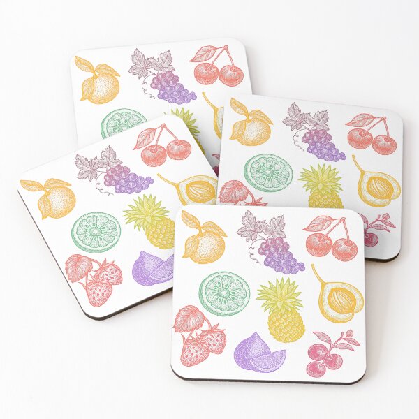Item preview, Colorful Vintage Fruit Sketch Illustration designed and sold by ArtfulWeave.