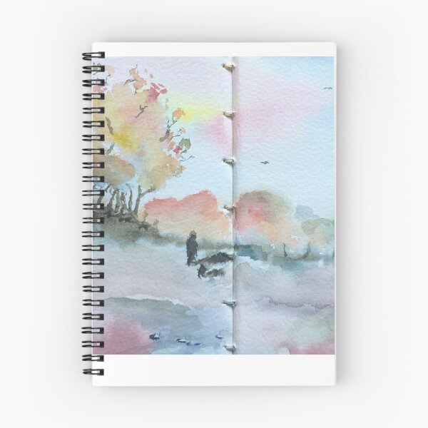 Item preview, Watercolour impressionist landscape painting designed and sold by Dwyte2U2.