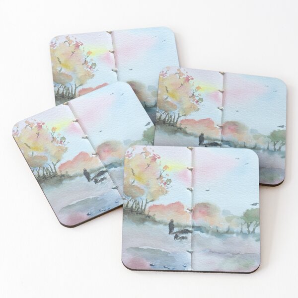 Item preview, Watercolour impressionist landscape painting designed and sold by Dwyte2U2.
