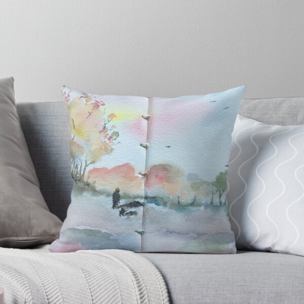 Item preview, Watercolour impressionist landscape painting designed and sold by Dwyte2U2.