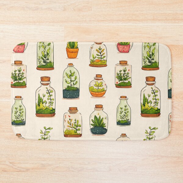 Item preview, Glass Garden Terrarium Pattern designed and sold by bapupa.
