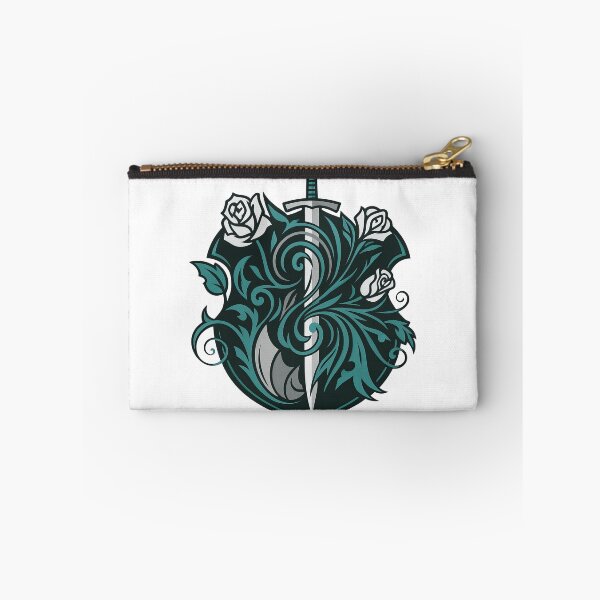 Item preview, Sword and Roses Heraldic Crest Illustration designed and sold by ArtfulWeave.