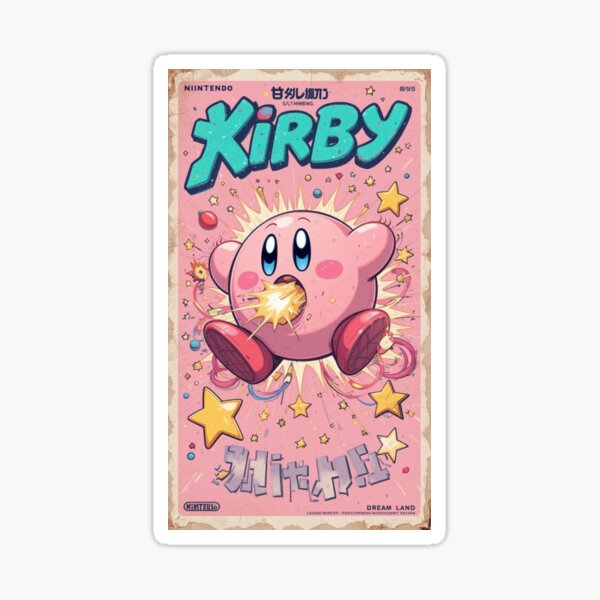 Item preview, Kirby designed and sold by GraphicMondaze.