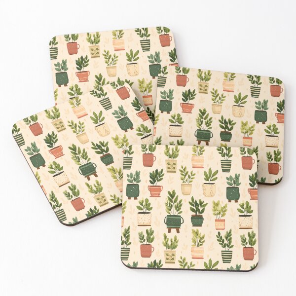 Item preview, Houseplant ZZ Plant Pattern designed and sold by bapupa.