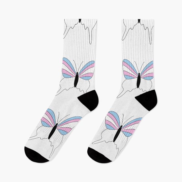 Item preview, Trans transgender flag butterfly  designed and sold by waltcrystal.