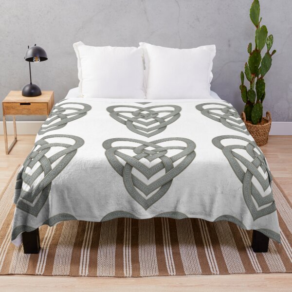 Item preview, Celtic Knot Heart Stone Illustration designed and sold by ArtfulWeave.