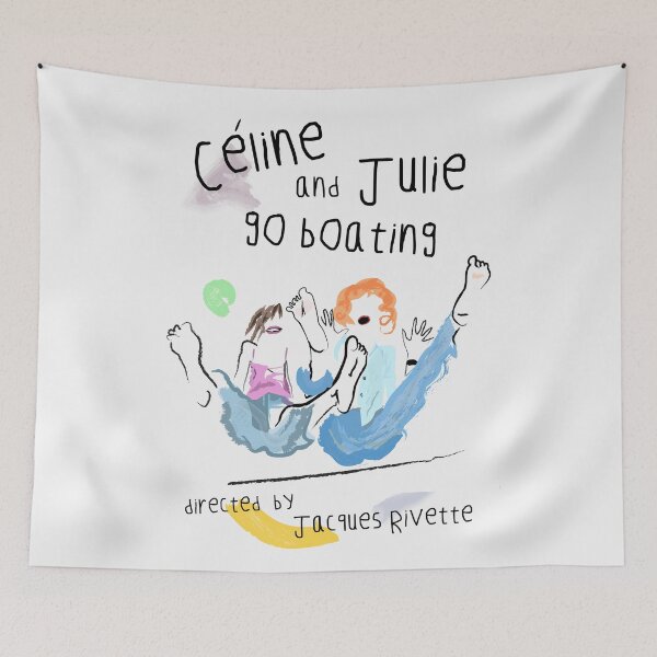Item preview, POSTER CELINE AND JULIE GO BOATING 1974 designed and sold by MORKINO POSTERS.