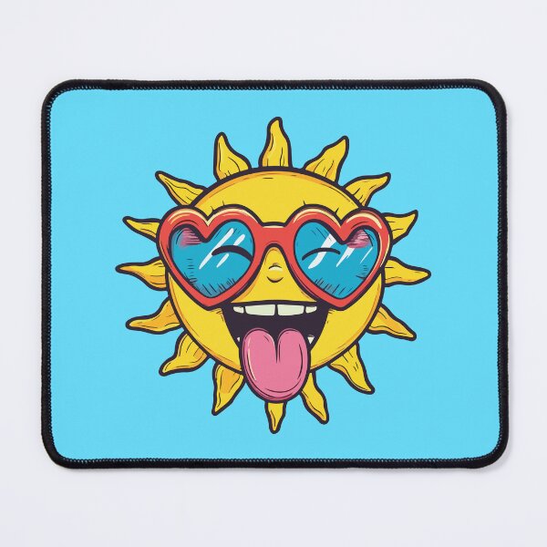 Item preview, Groovy sun with sunglasses  designed and sold by BrownHorse90s.