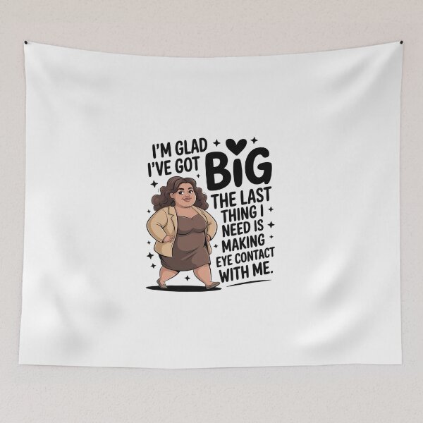 Item preview, Im Glad Ive Got Big Boobs The Last Thing I Need Is People designed and sold by KarstenNoanra.