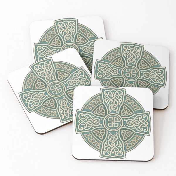Item preview, Celtic Cross Knotwork Mandala Illustration designed and sold by ArtfulWeave.
