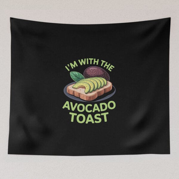 Item preview, Im With The Avocado Toast Funny Halloween designed and sold by KarstenNoanra.